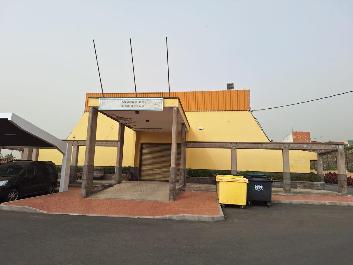 Imagen actual del edificio La Cantonera, donde se construirá la nueva biblioteca de Ingenio.