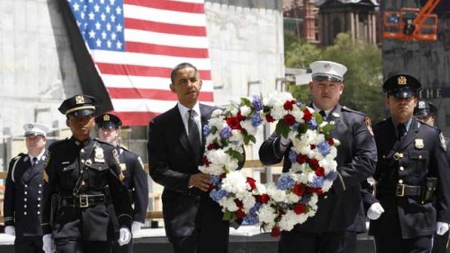 Obama visita la Zona Cero