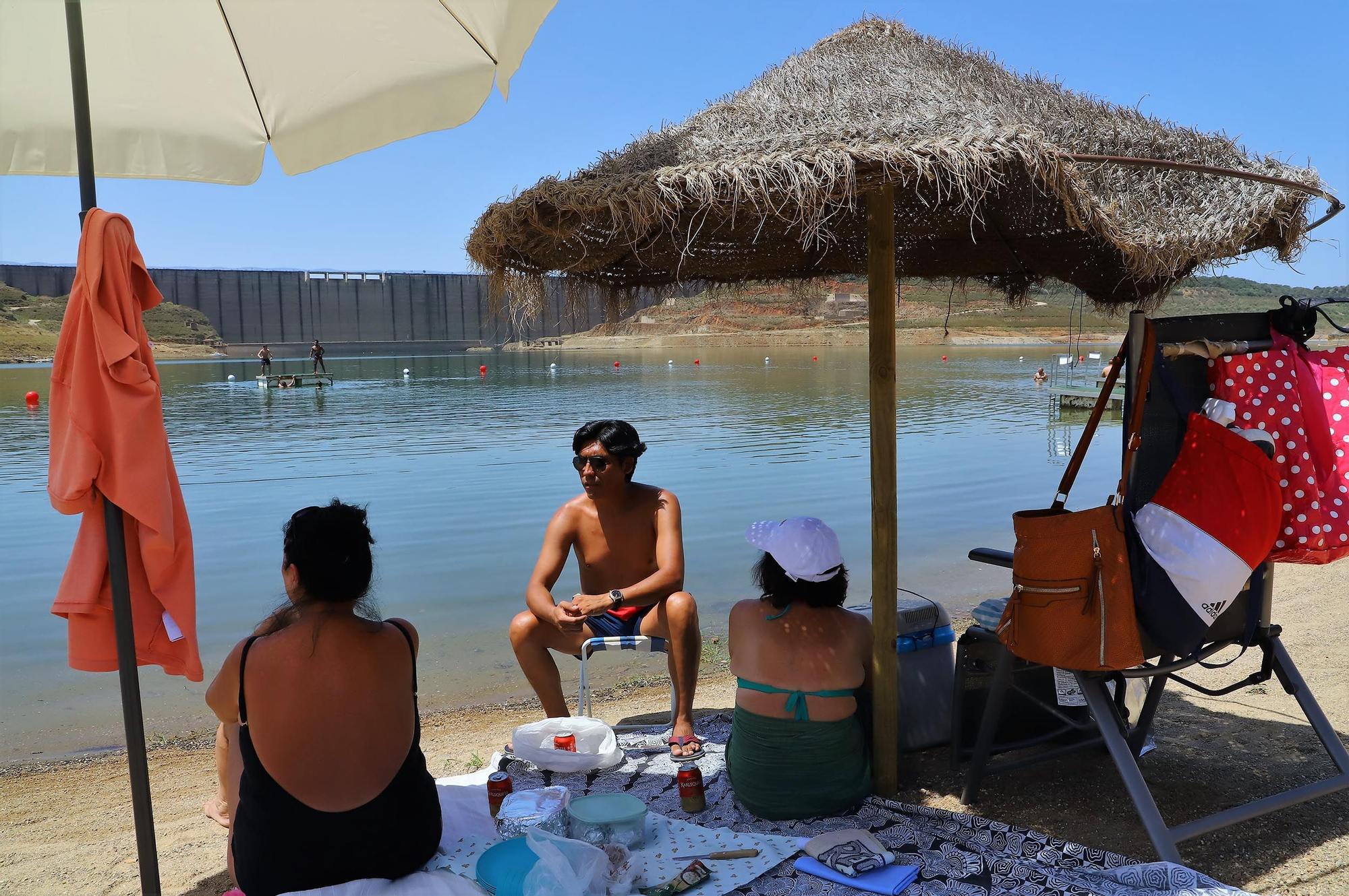 Playa de La Breña, un bastión para combatir el calor de Córdoba
