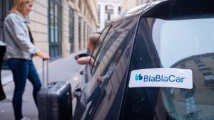 Blablacar es una empresa de uso compartido del coche, lo que ahorra emisiones de CO2