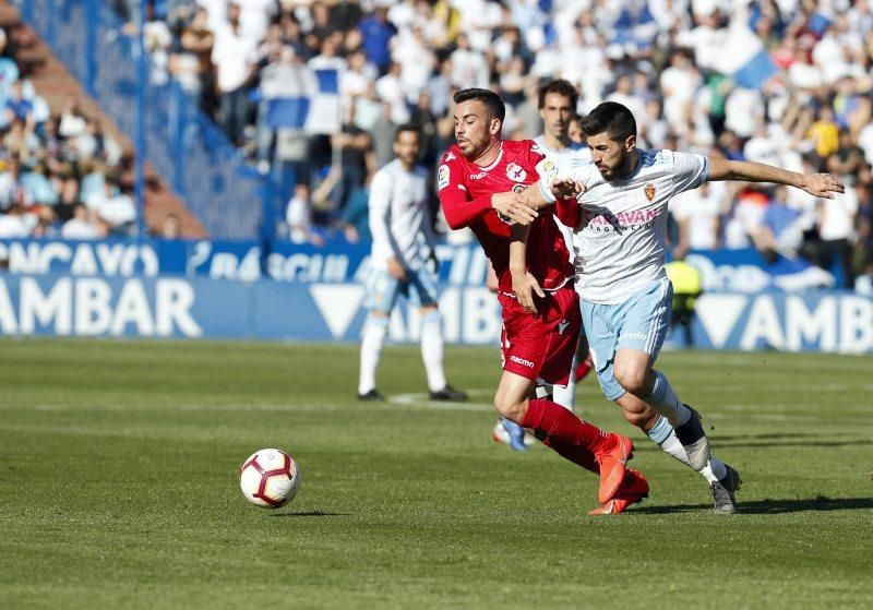 El Real Zaragoza pierde en casa contra el Depor