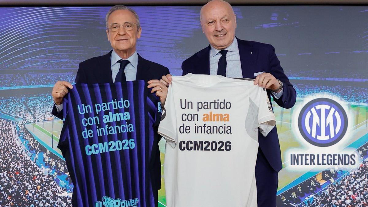 El Real Madrid presenta el Corazón Classic Match de 2026 frente al Inter de Milán