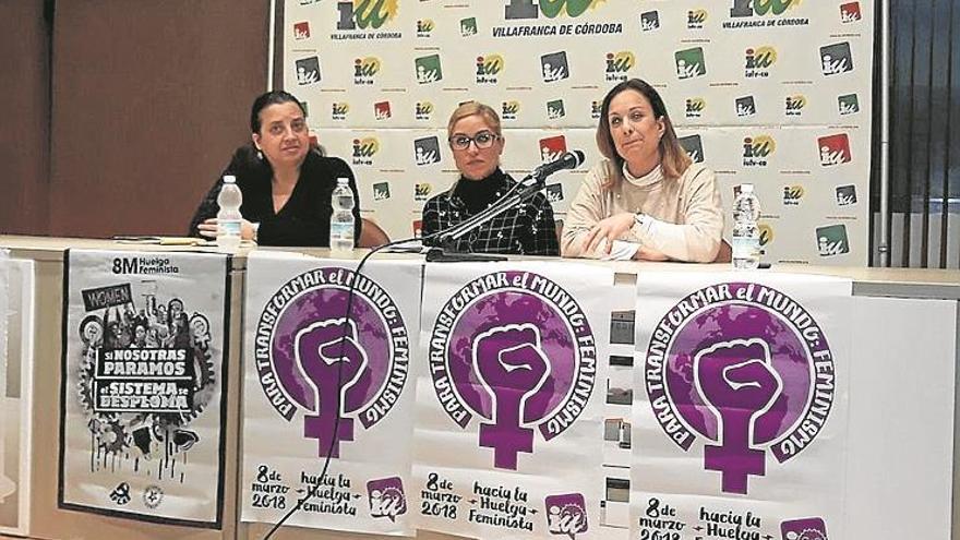 La asamblea local de iu-villafranca celebra un acto sobre el feminismo con motivo del día internacional de la mujer