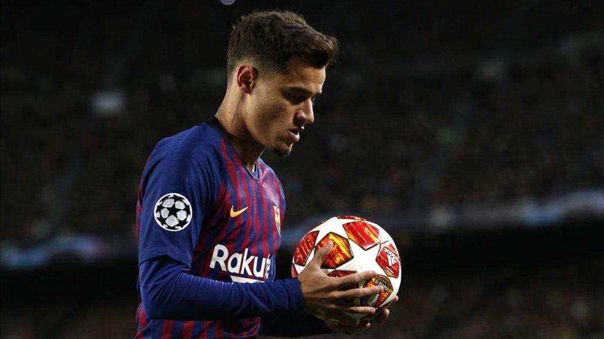 El barcelonista Philippe Coutinho, en una imagen de archivo