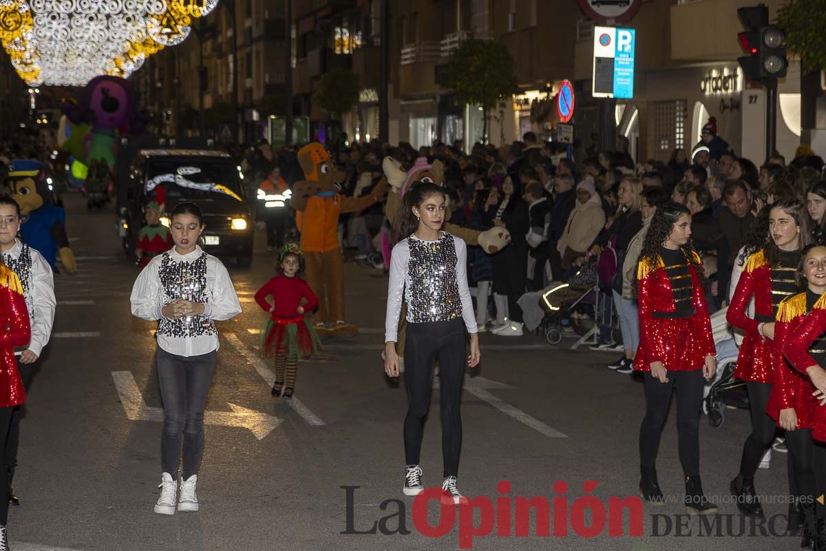 Así ha sido el desfile de Papá Noel en Caravaca