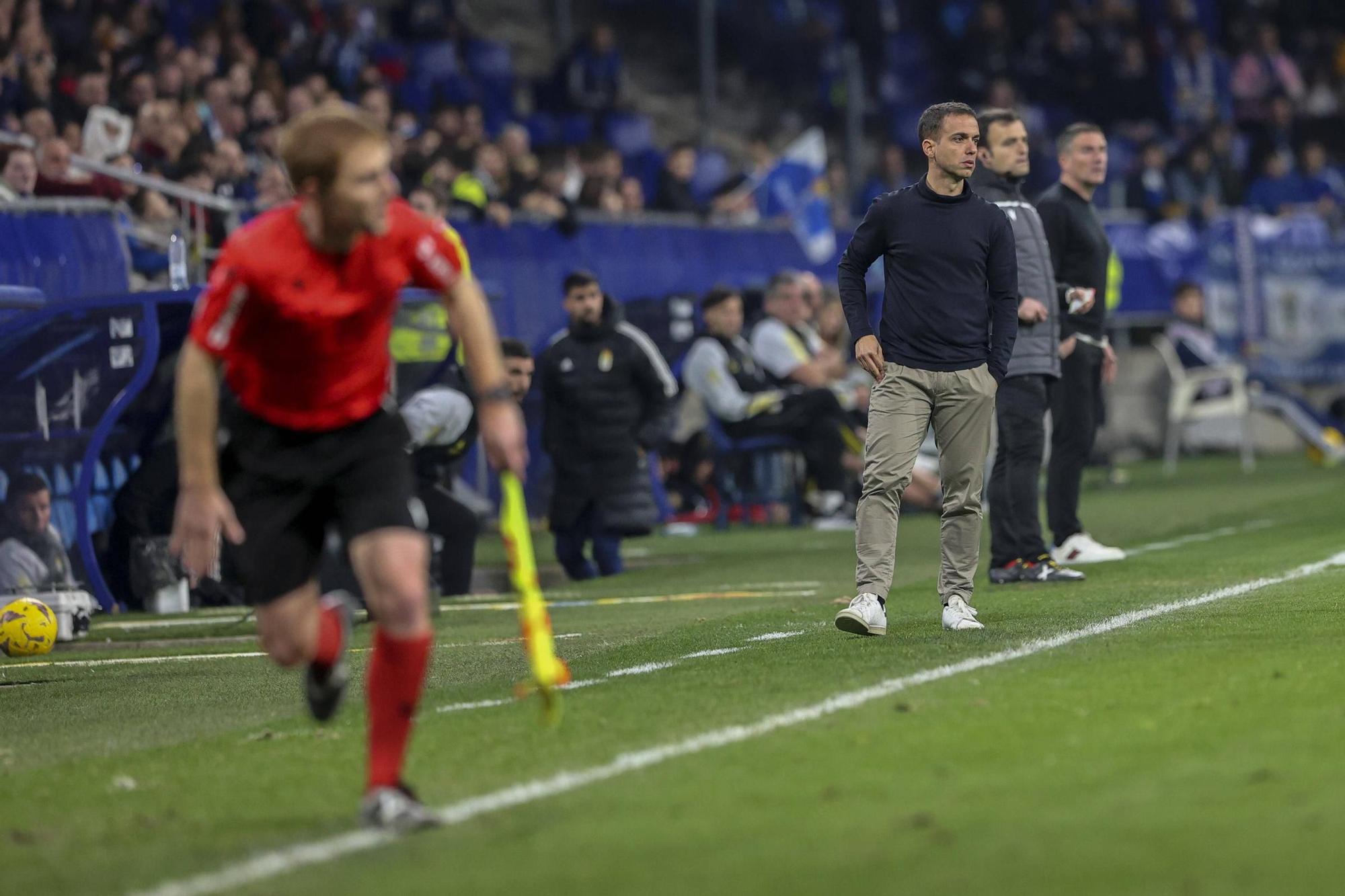 El partido entre el Real Oviedo y el Leganés, en imágenes