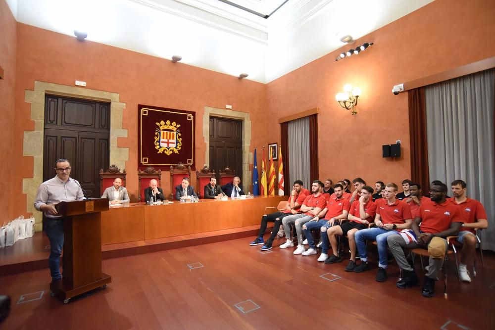 Celebració de l'ICL Manresa a la plaça Major