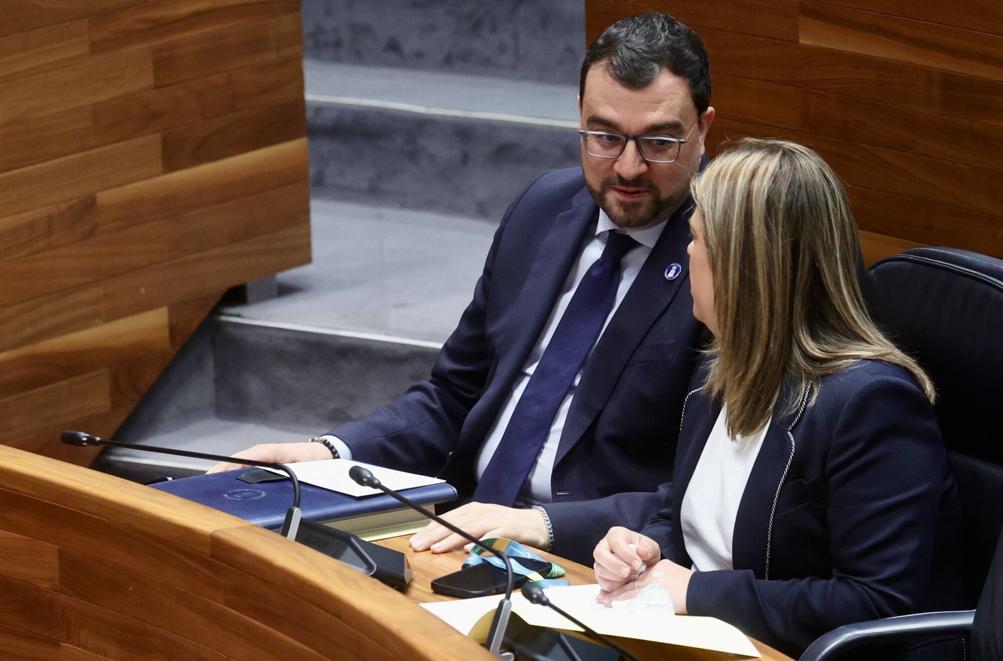 Así fue la sesión de control al Gobierno en la Junta del Principado