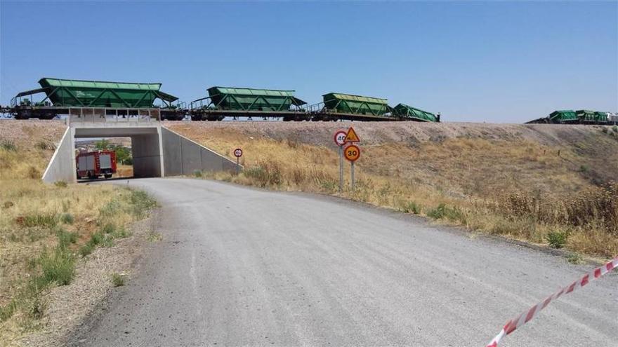 Descarrila un tren que transportaba carbón