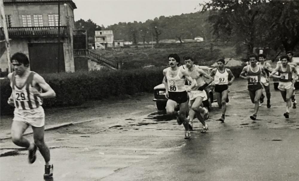 Así era el Gran Fondo de Pontevedra, precursora del actual medio maratón