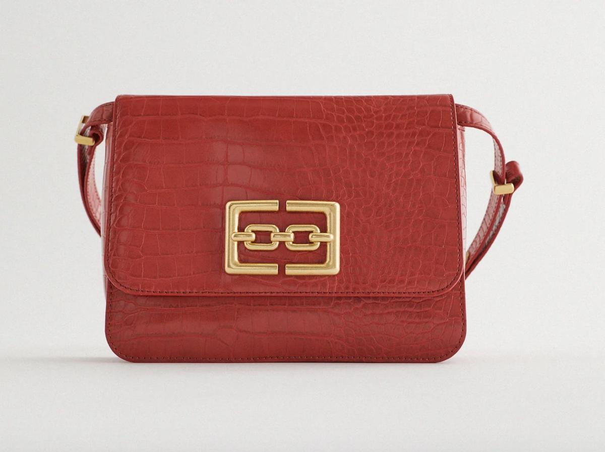 Bolso cruzado Gate Mini de rafia Loewe