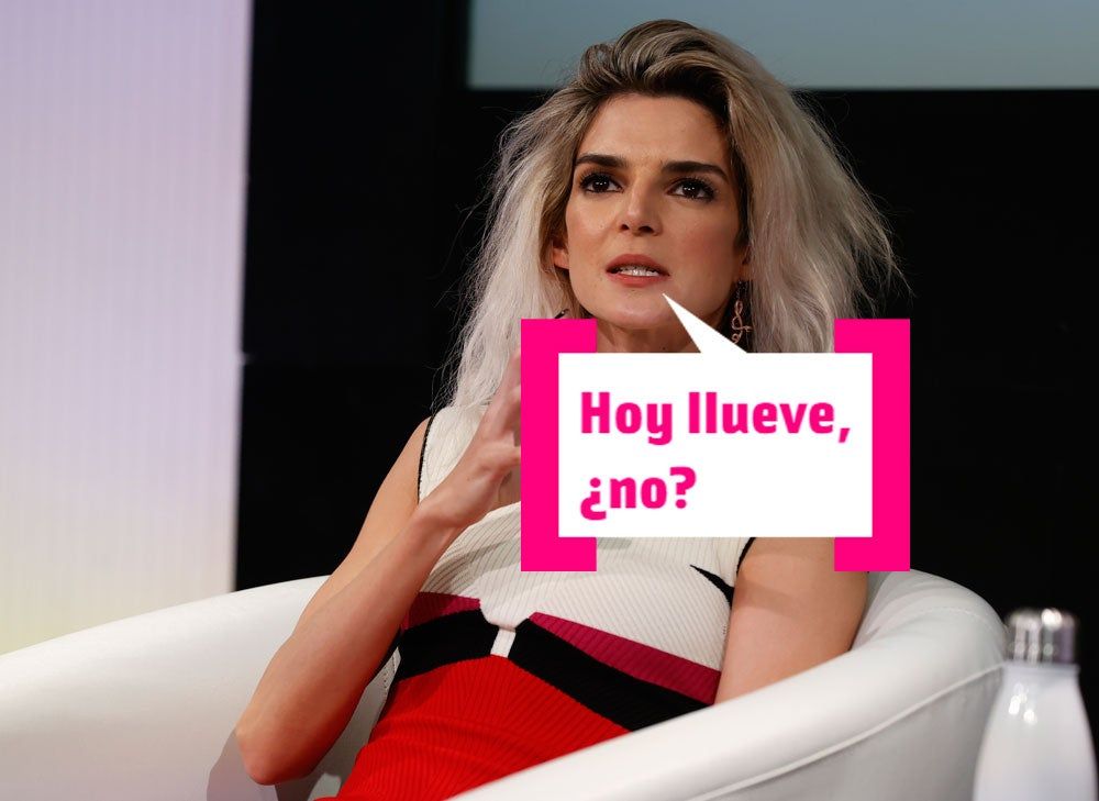 Clara Lago en una presentación