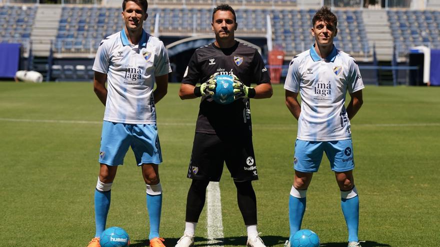 Triple presentación en La Rosaleda