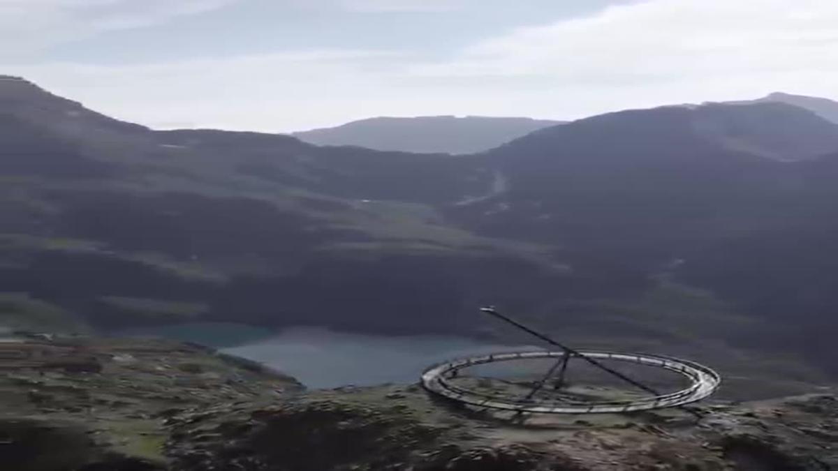 Mirador Solar de Tristaina, en Andorra