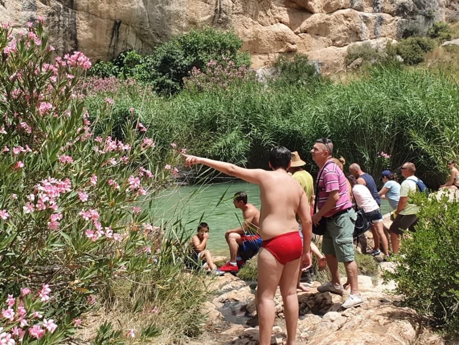 Fuente Caputa, con riesgo de covid y sin vigilancia, sigue recibiendo visitantes