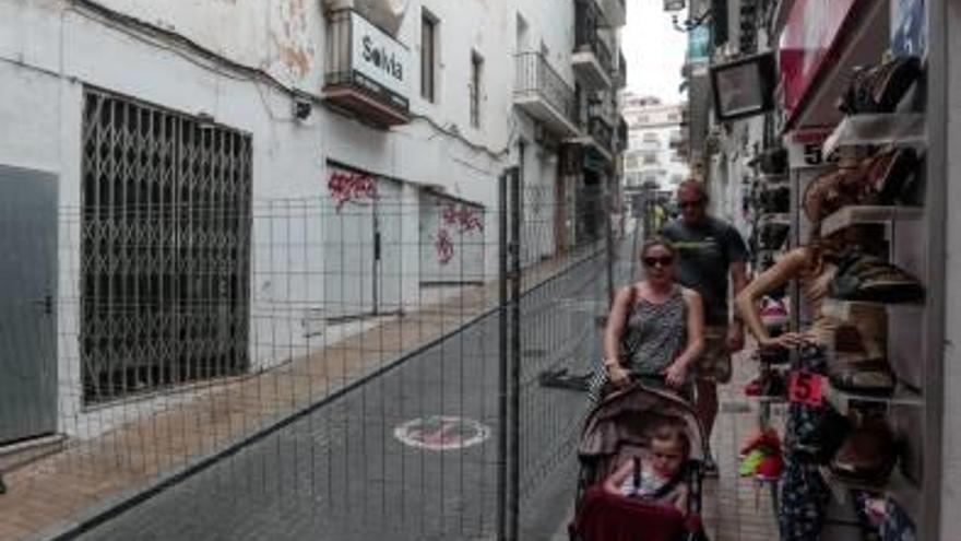 Imagen de archivo de la calle Mayor de Benidorm.