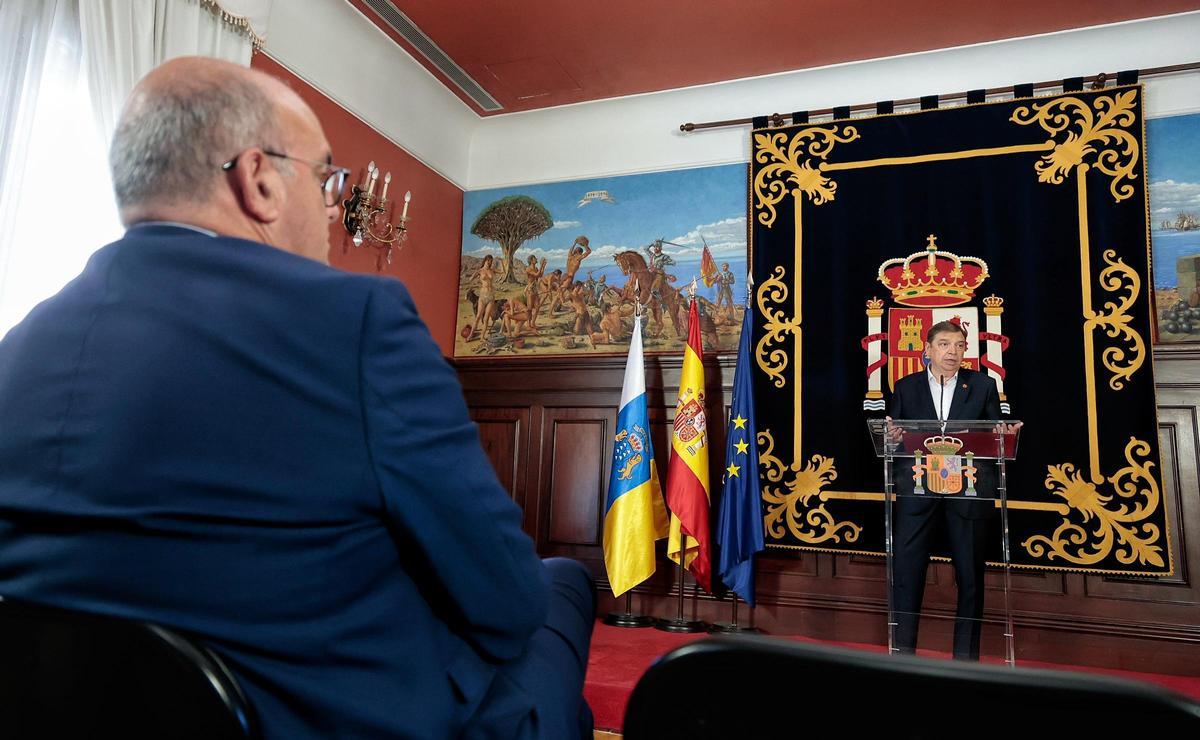 Acto de clausura de los eventos de conmemoración de los aniversarios de las Reservas Marinas de Interés Pesquero de Canarias