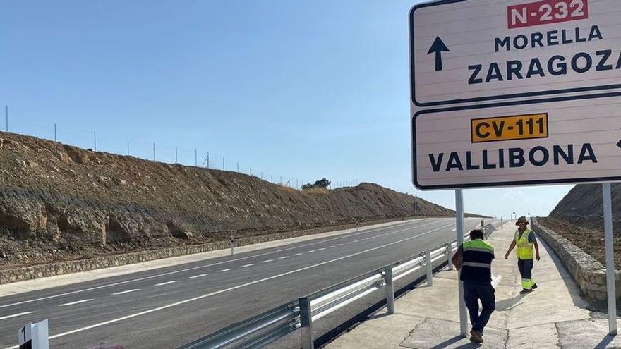 Día histórico para Castellón: Pedro Sánchez inaugura el reivindicado nuevo trazado de la N-232 en Morella