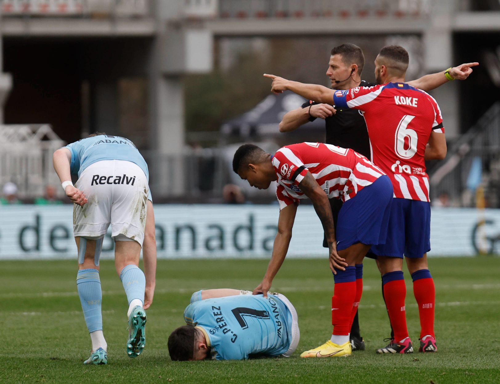 Las mejores imágenes del Celta-Atleti