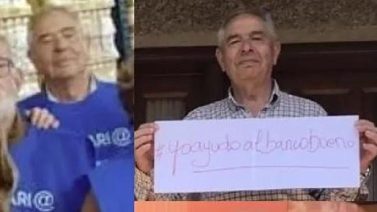 Imágenes de Miguel Ángel Herrero difundidas por el Banco de Alimentos de Vigo.
