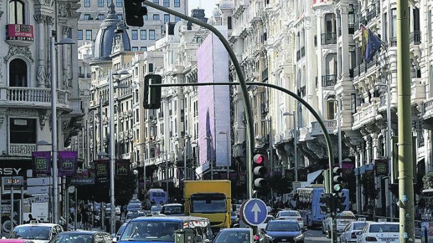 Gran Vía cerrada al tráfico para Navidad