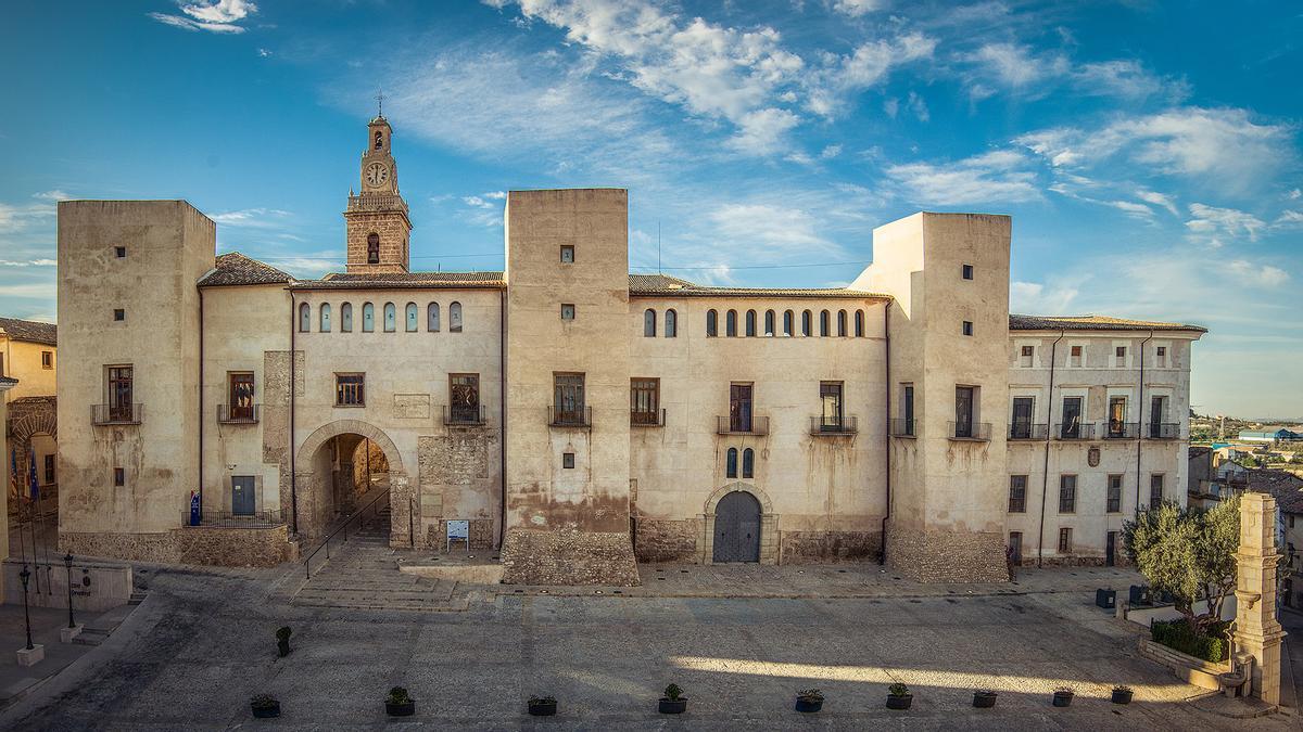 Imagen de archivo del Palau dels Milà i Aragó, en Albaida, donde se han presupuestado unas obras.