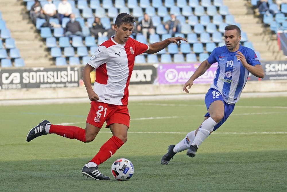 El derbi entre el Figueres i el Girona B en imatges