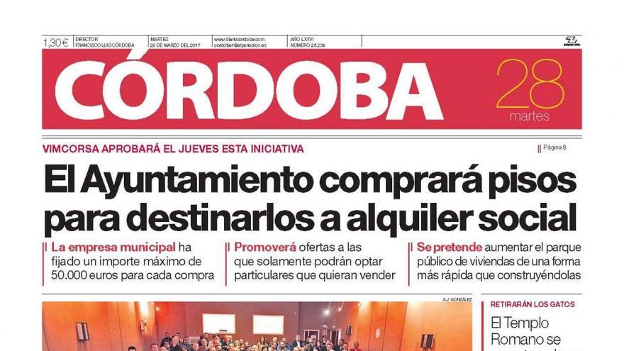 La portada de CÓRDOBA