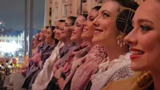 Pibierzo completa su participación con el castillo del 6 de marzo en las Fallas de València 2026