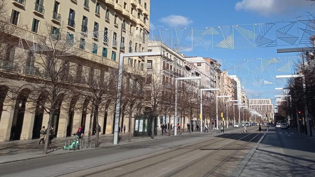 El paseo Independencia, este lunes a las 14.00 horas