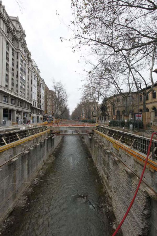 El río Huerva al descubierto