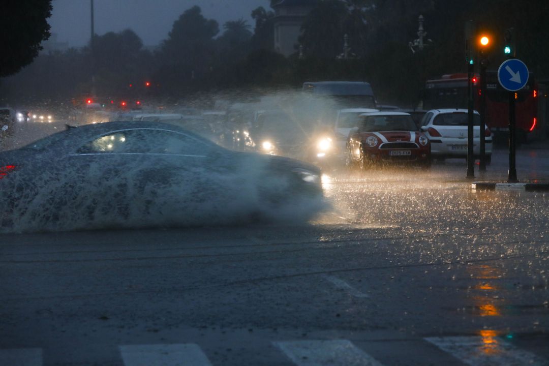 Las imágenes de la tormenta