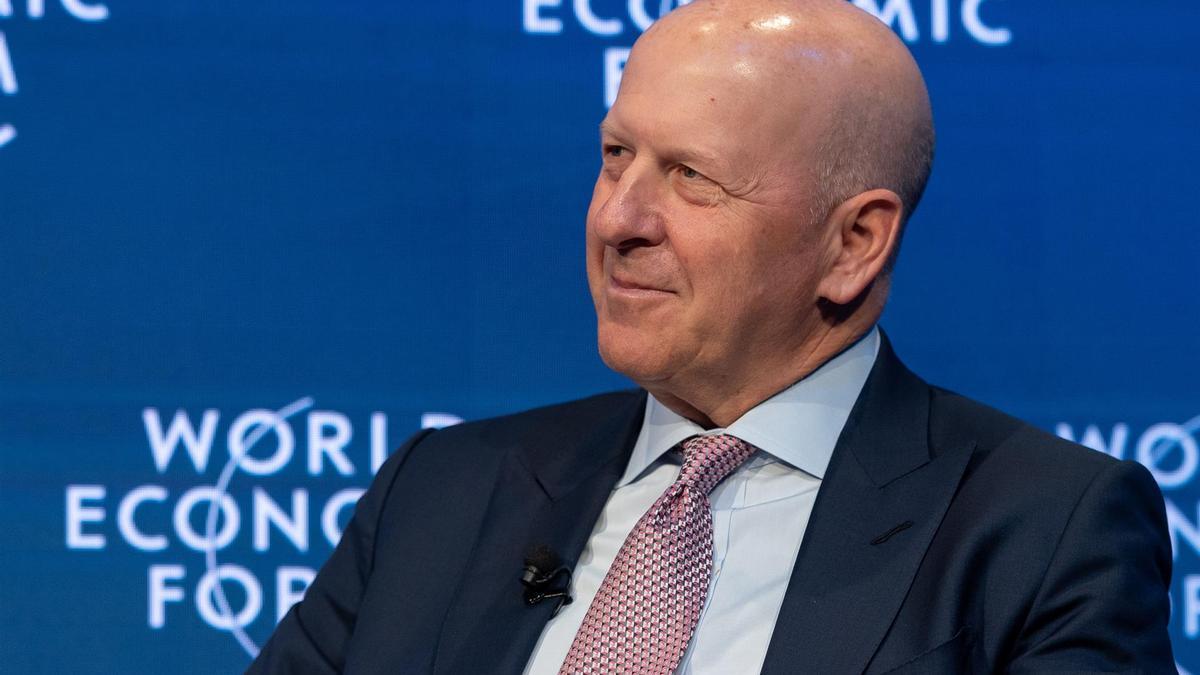 El CEO de Goldman Sachs, David Solomon.