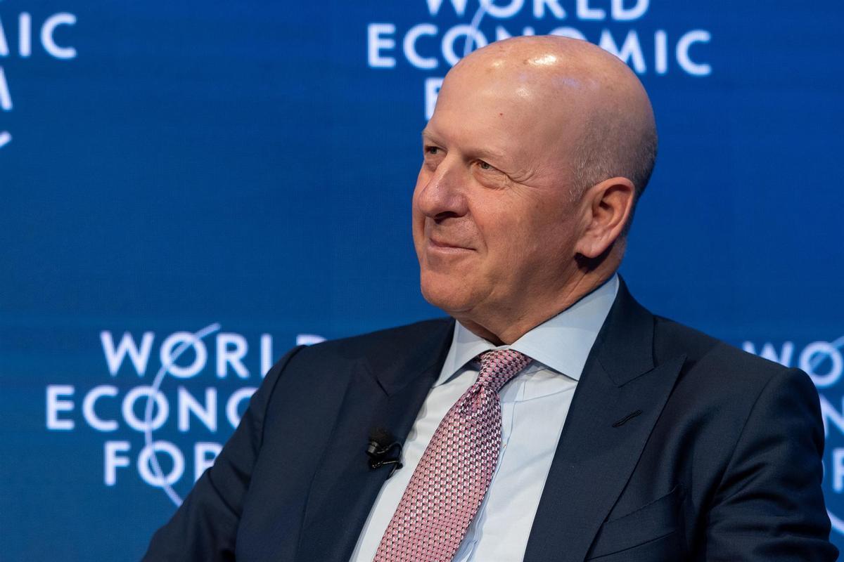 El CEO de Goldman Sachs, David Solomon, en una imagen de archivo.