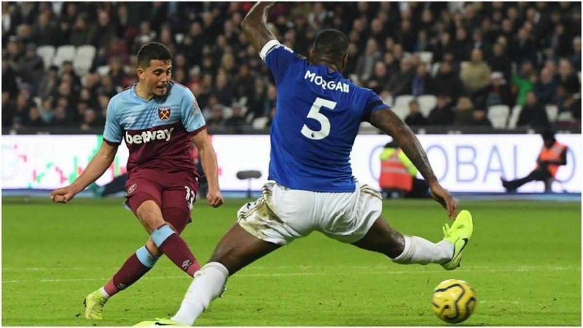 Pablo Fornals, en un encuentro con el West Ham.