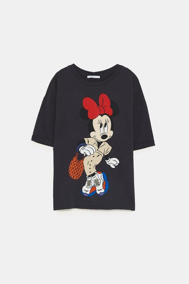 Camiseta de Minnie Mouse de Zara