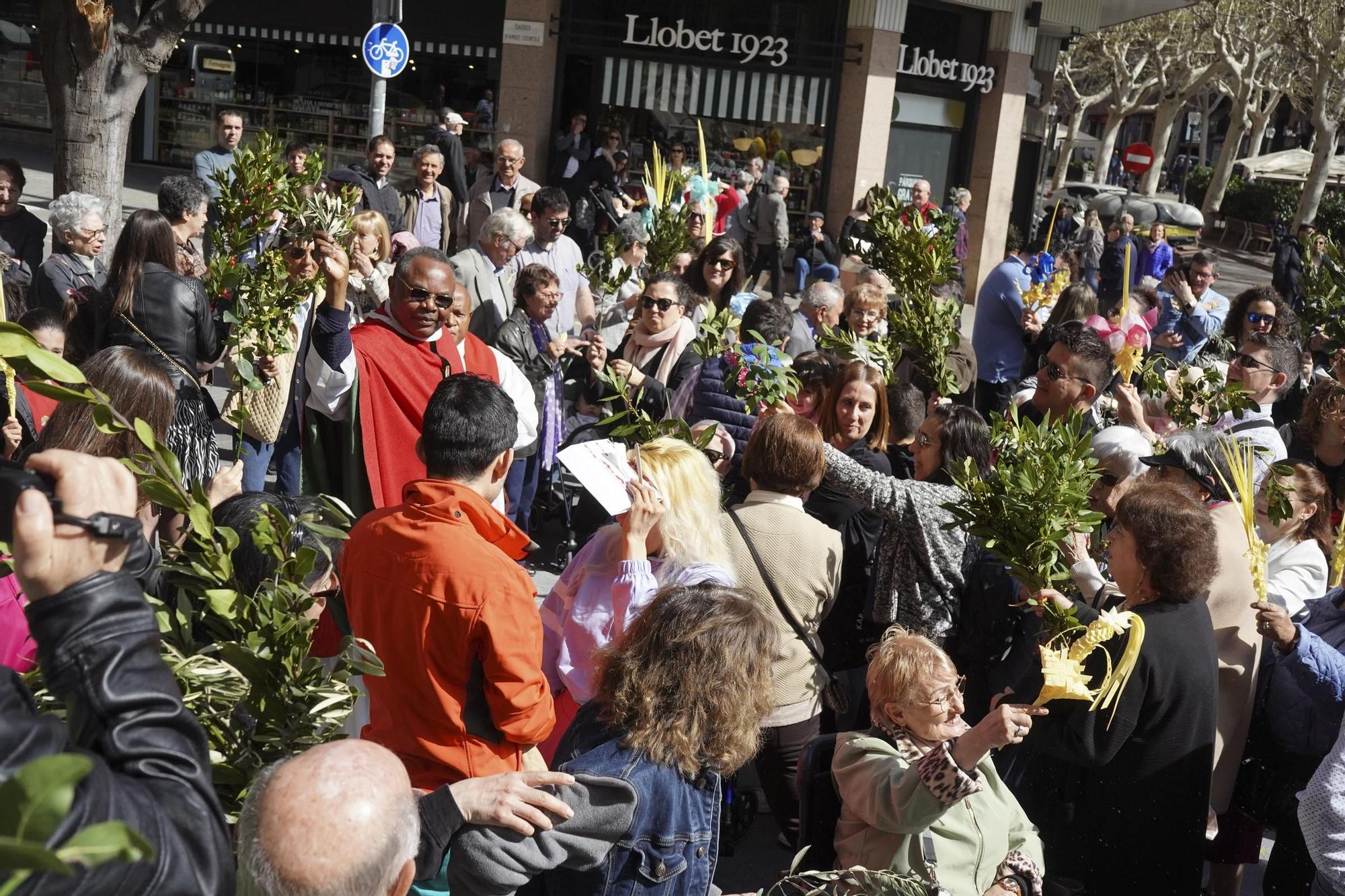 Imatges de la benedicció de Rams a Manresa