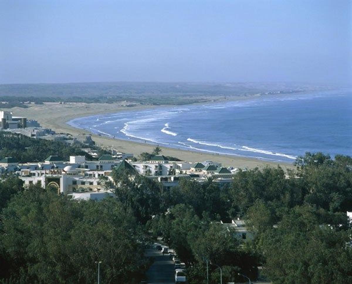 Bahía de Agadir, en Marruecos.