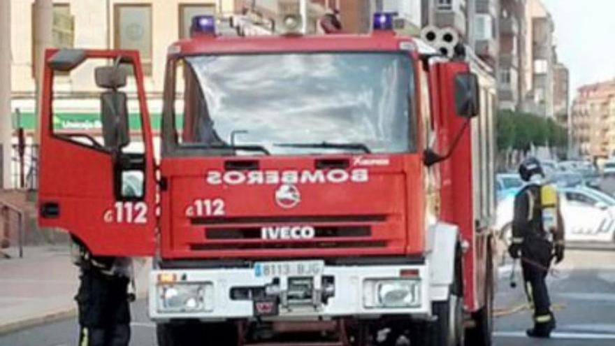 Arde un vehículo en Benavente