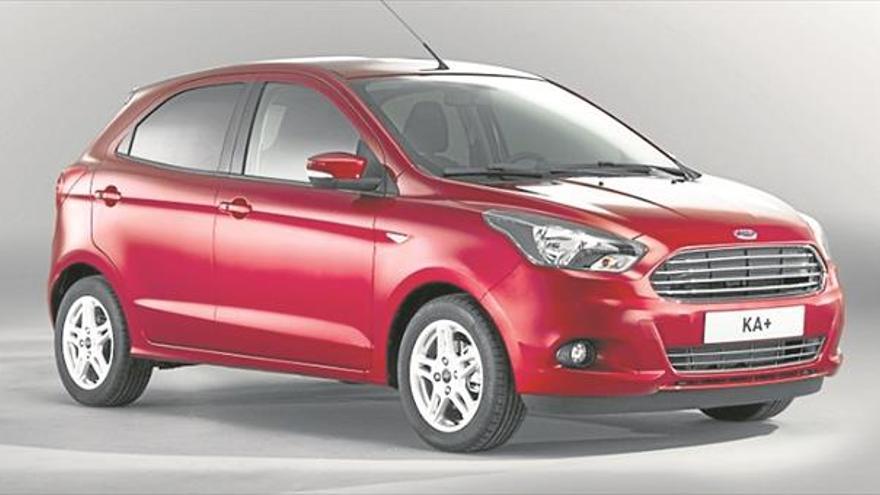 El Ford KA+, muy espacioso