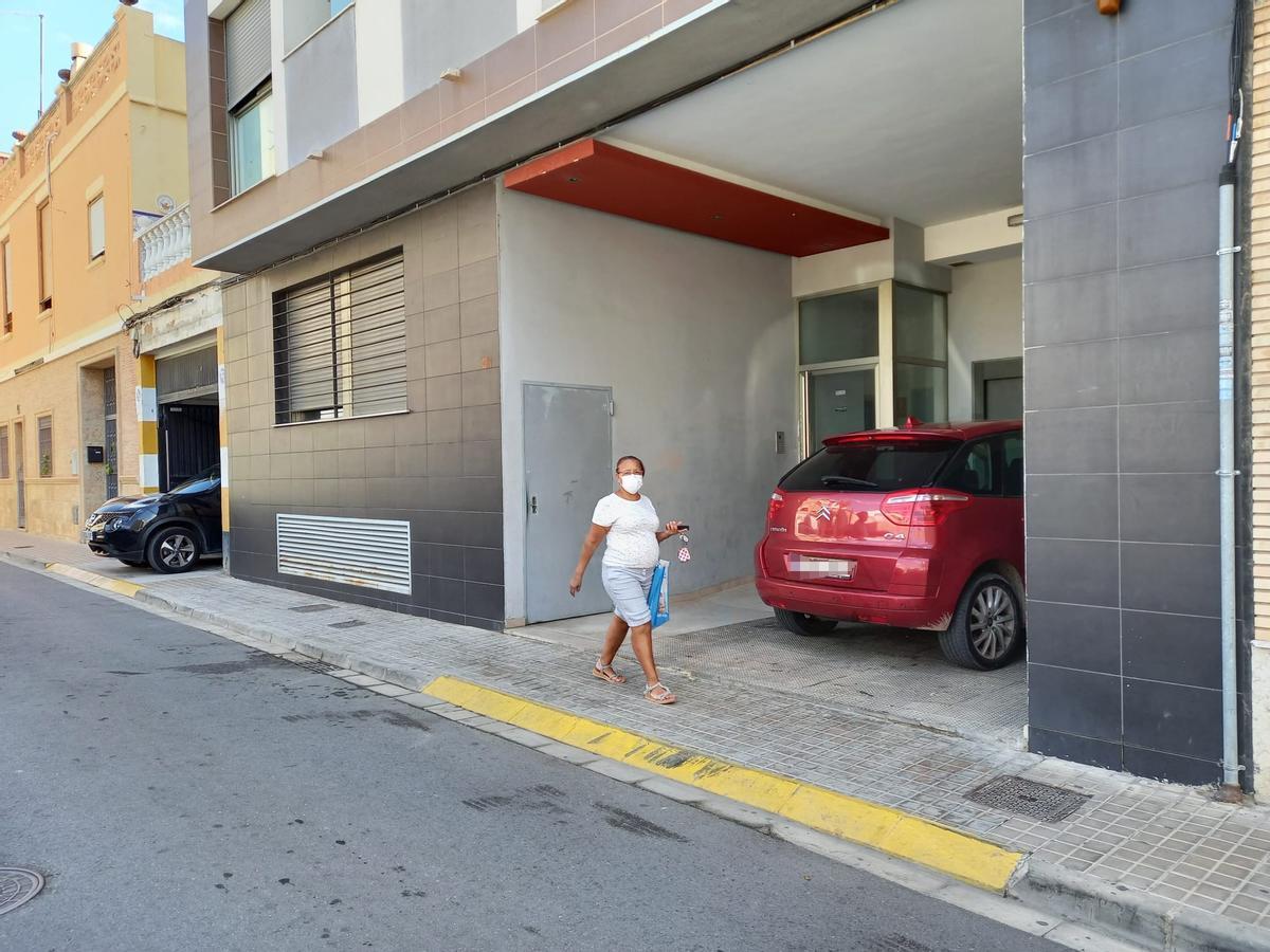 Fachada del edificio donde se produjo la muerte