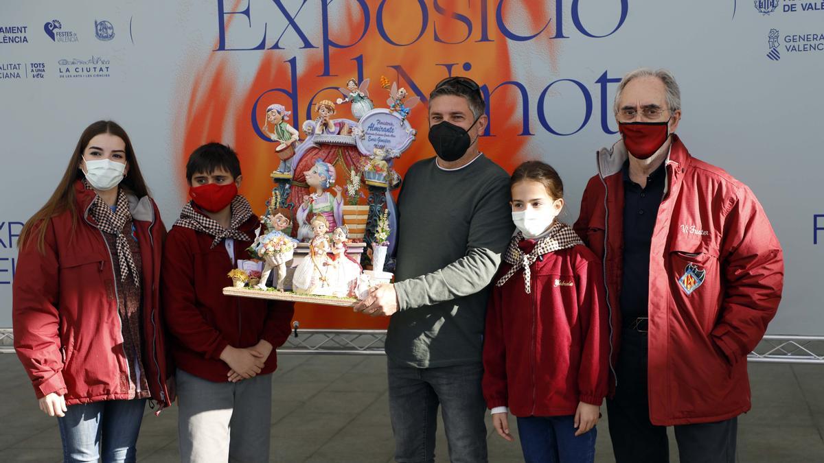 Entrega de Ninots en la Exposición de las Fallas 2022. Jornada 1 (matinal)