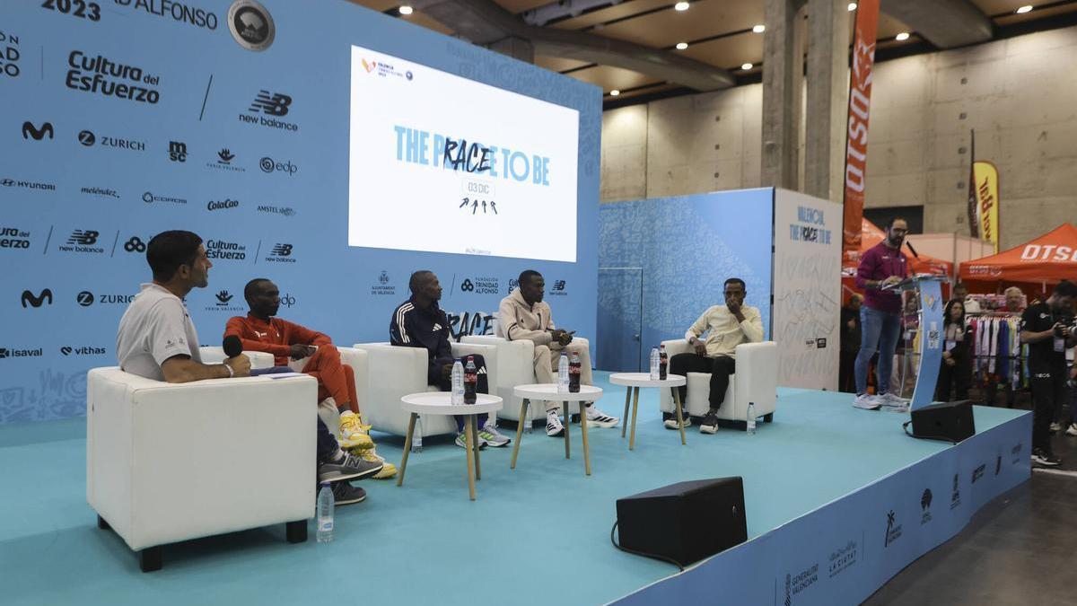 Presentación de la élite internacional masculina en Feria Valencia