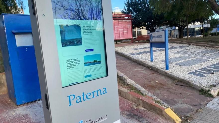 Fuente del Jarro ya cuenta con tótems digitales que ofrecen información actualizada