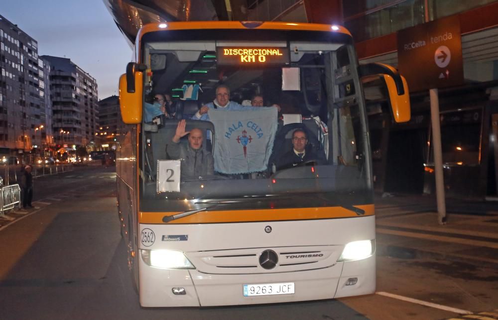 Alavés - Celta en la Copa del Rey | Casi 700 aficionados celestes, rumbo a Vitoria