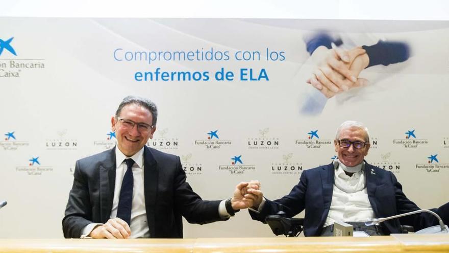 La Caixa y la Fundación Luzón destinan 3 millones de euros a investigar sobre la ELA