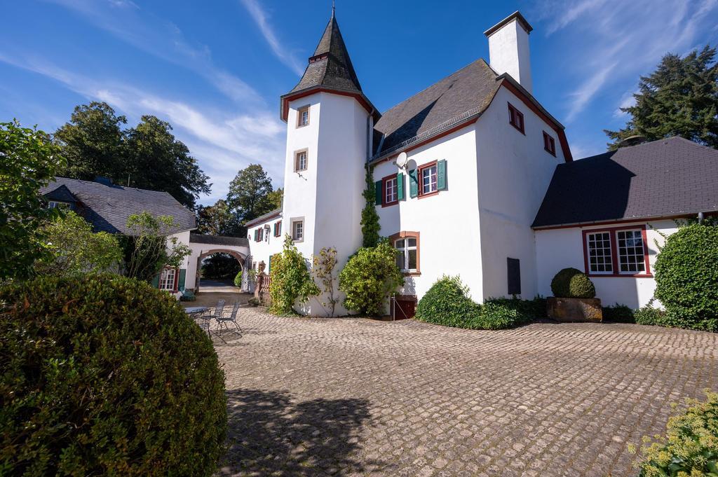 Uno de los edificios de la aldea