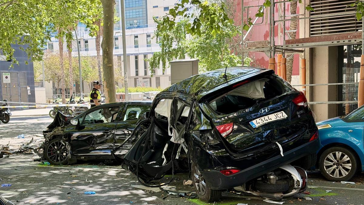 Un conductor temerari causa dos morts al fugir de la policia