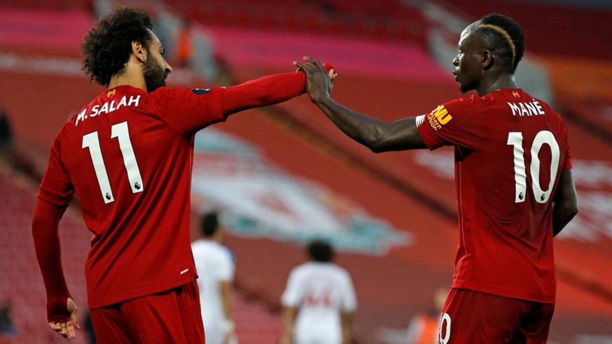 Salah y Mané, dos de los referentes del Liverpool