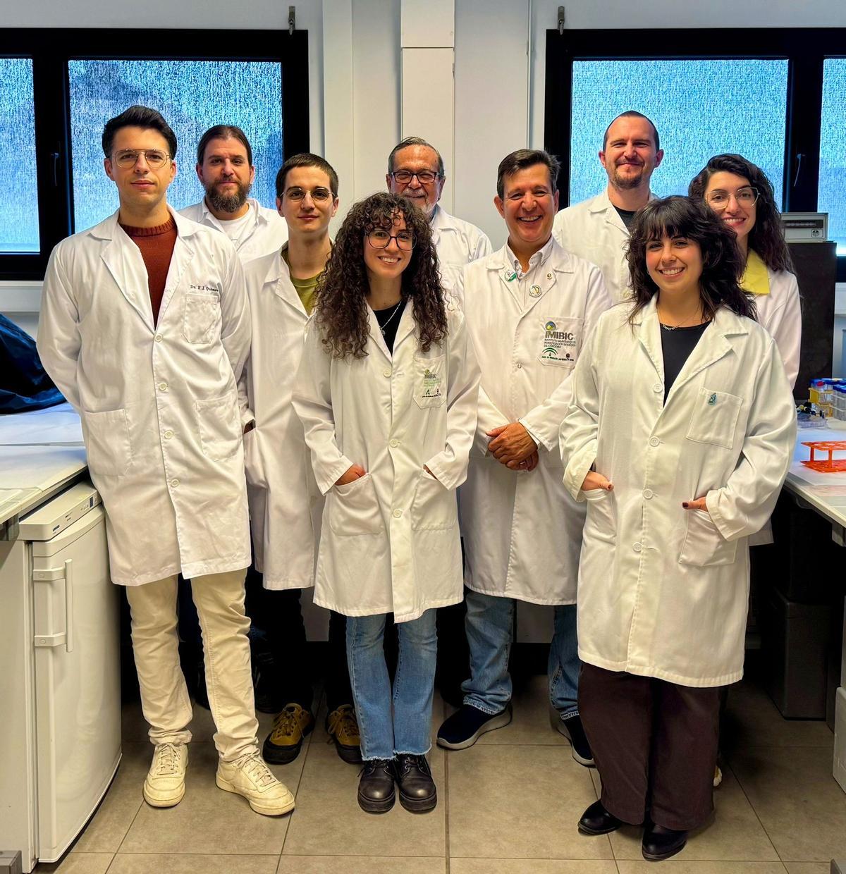 Personal del Imibic y la UCO que participan en el proyecto de investigación contra el cáncer de páncreas.